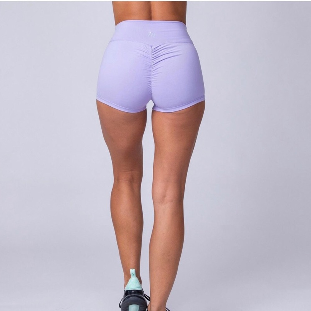 Muscle Nation High waisted scrunch shorts.
